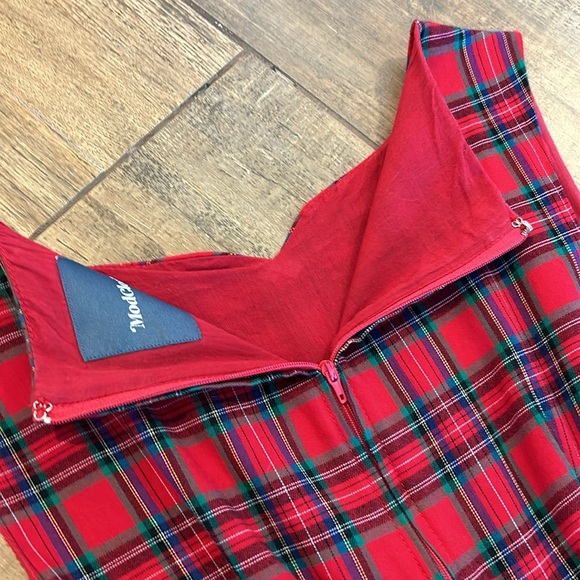 ModCloth tartan plaid dress - Picture 6 of 10